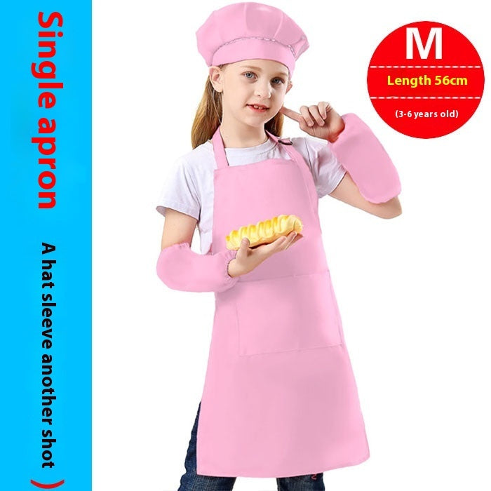 Children's Kindergarten Painting Chef Apron - Cindi Book