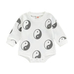 Baby One-piece Suit Knitted Long Sleeve - Cindi Book