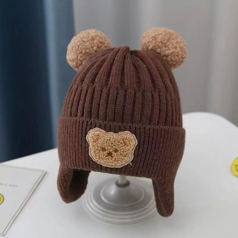 Children's Hat Autumn And Winter Girls Sleeve Cap Korean Style - Cindi Book