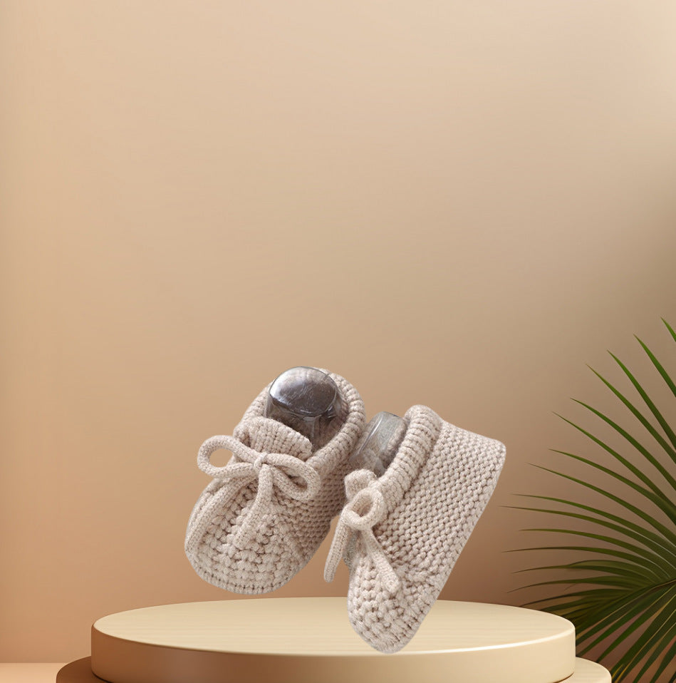 Baby Toddler Shoes Toddler Socks Handmade Baby's Shoes - Cindi Book