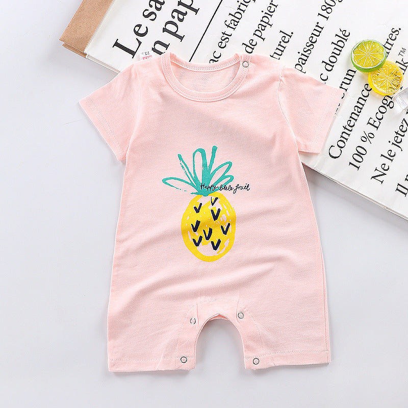 Baby Jumpsuit Short Sleeve Baby Climbing Set