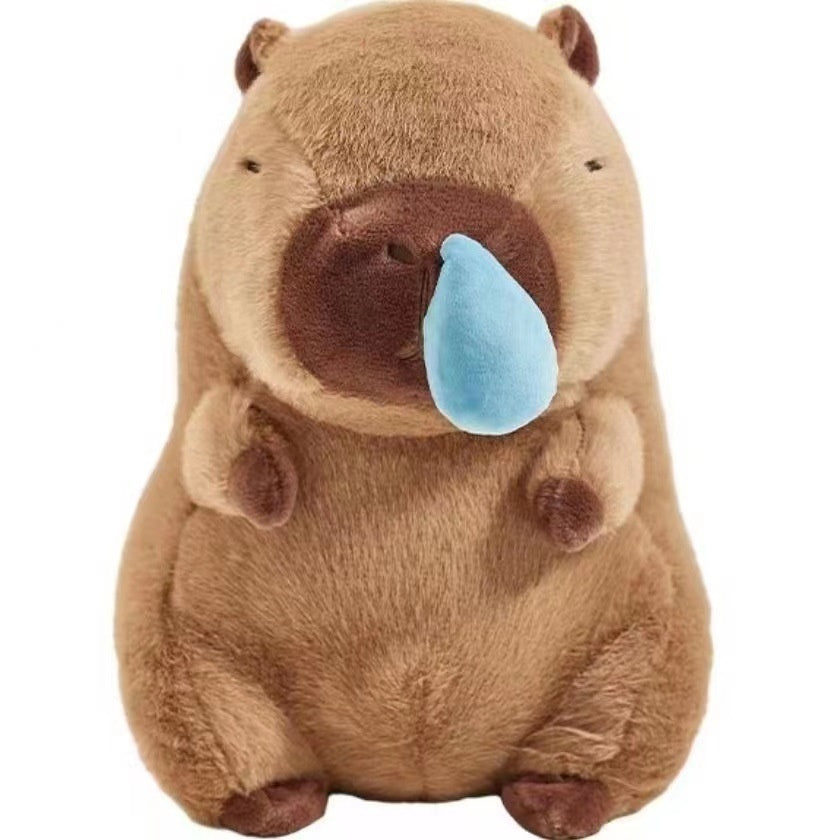 New Capibara Snot Withdraw Doll Doll Plush Toy Capybara Ugly And Cute Pillow Capybara Online Influencer Cute - Cindi Book