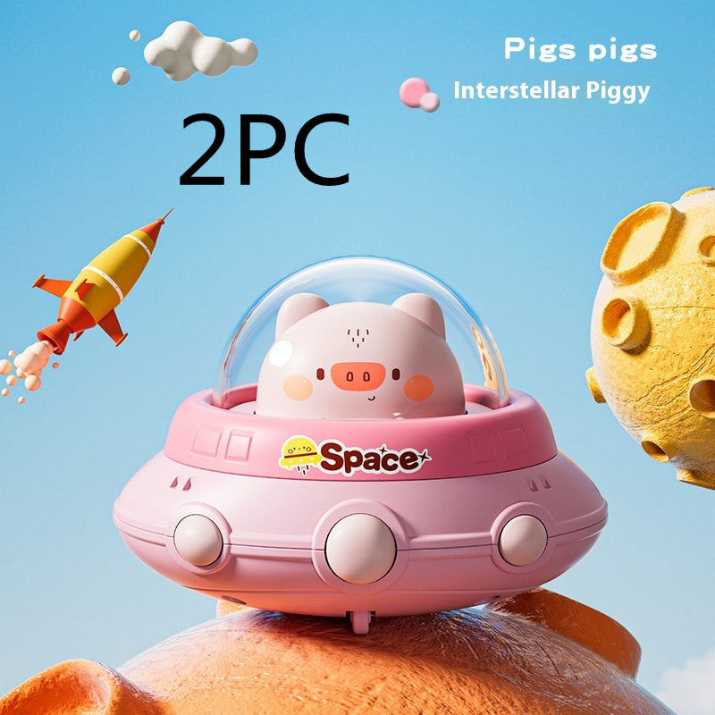 Children's Cute Puzzle Press Car Toy - Cindi Book