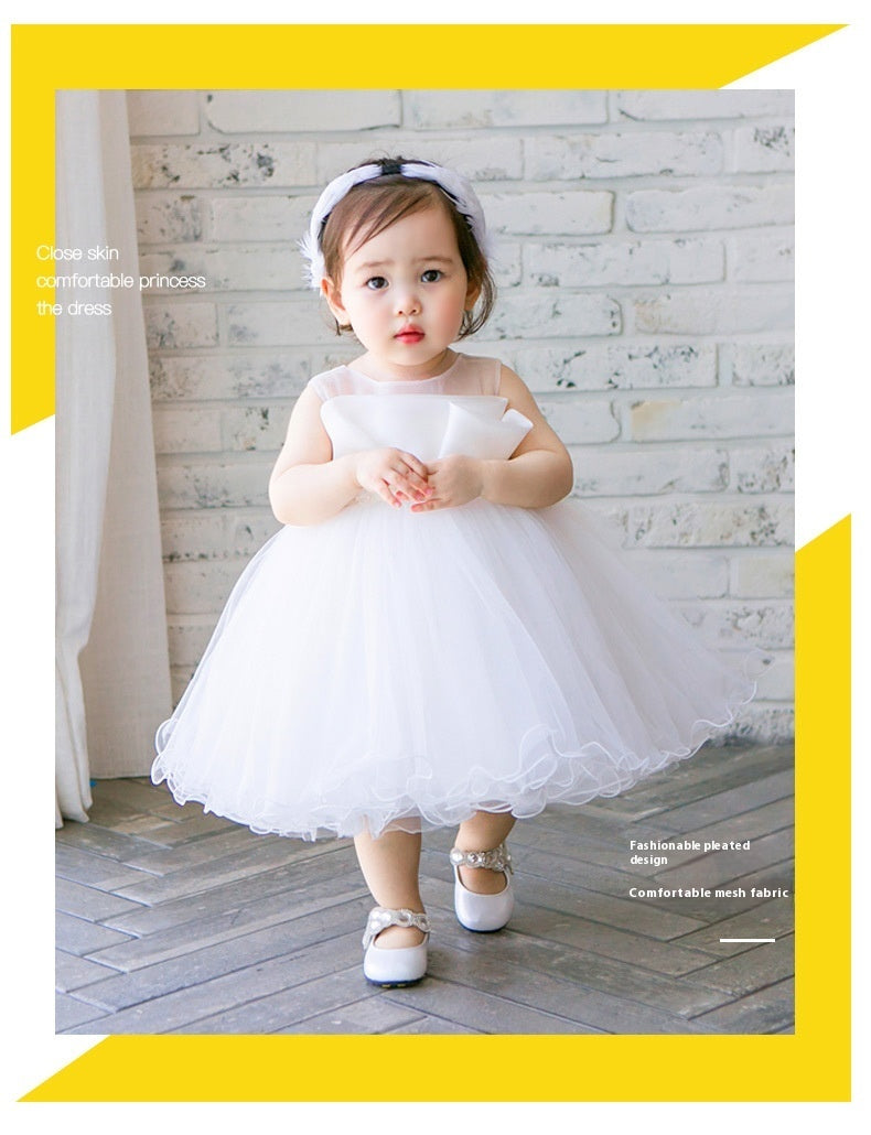 Catwalk Host Performance Summer Children Princess Dress - Cindi Book