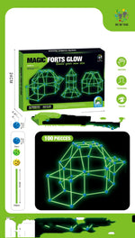 Fort Building Kit Construction Blocks Set Kids Toy Tents Fortress Builder Castles Tunnels Diy 3d Play House For Children Gift - Cindi Book
