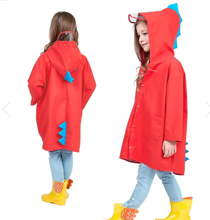 Dinosaur Raincoat for Kids - Cindi Book