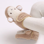 0-12 Months Old Male And Female Baby Thickened Non-slip Cartoon Cotton Shoes - Cindi Book