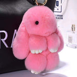 Fashionable Cotton Cute Rabbit Keychain Pendant - Cindi Book
