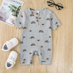 Summer New Short Sleeves For Baby And Infants Rompers Jumpsuit - Cindi Book