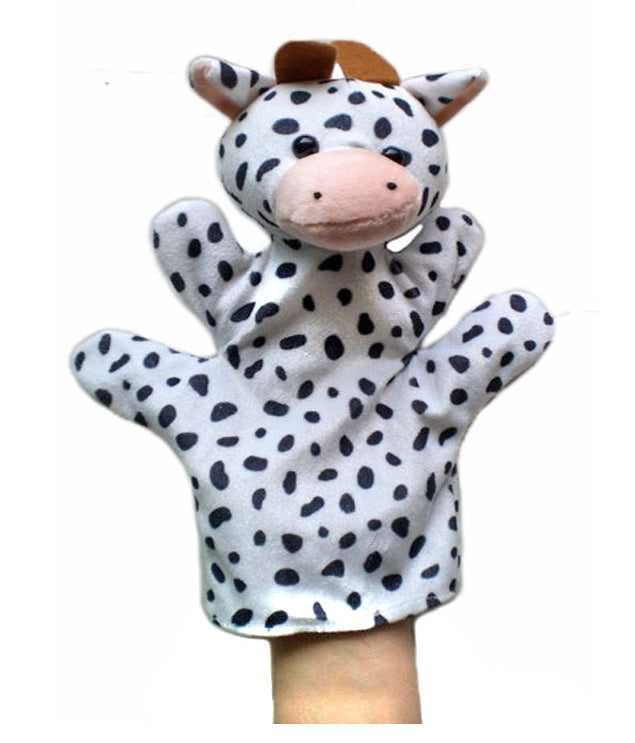 Hand puppet 28 plush toy big hand puppet preschool teaching aid - Cindi Book