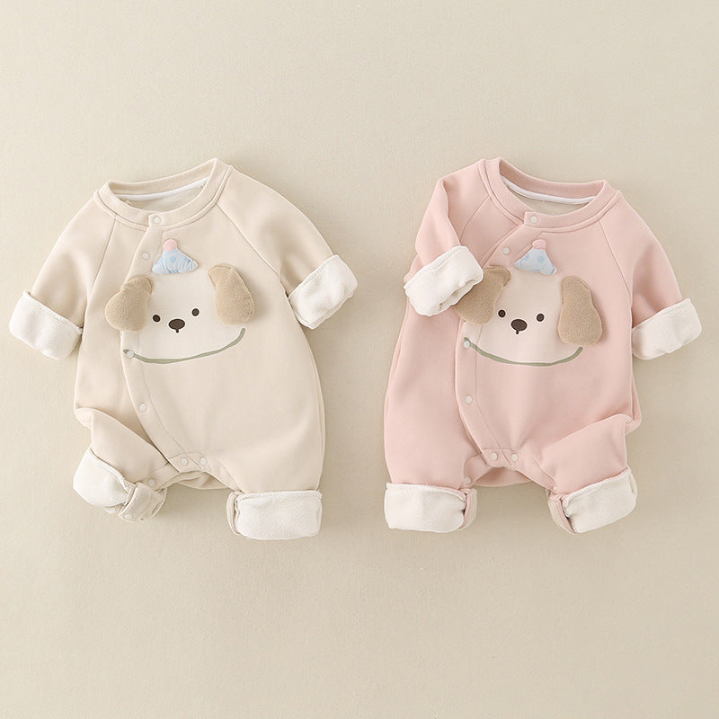 Autumn Cute Cartoon Jumpsuit - Cindi Book