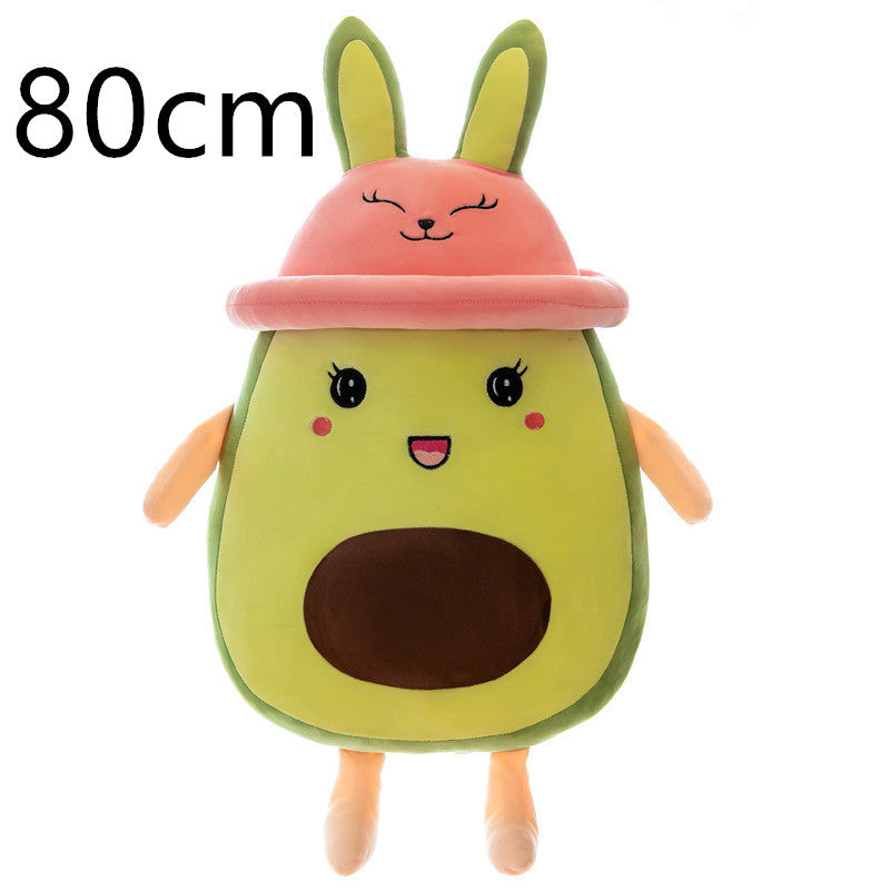 Creative Avocado Bunny Pillow Plush Toy Doll Girl Birthday Gift - Cindi Book