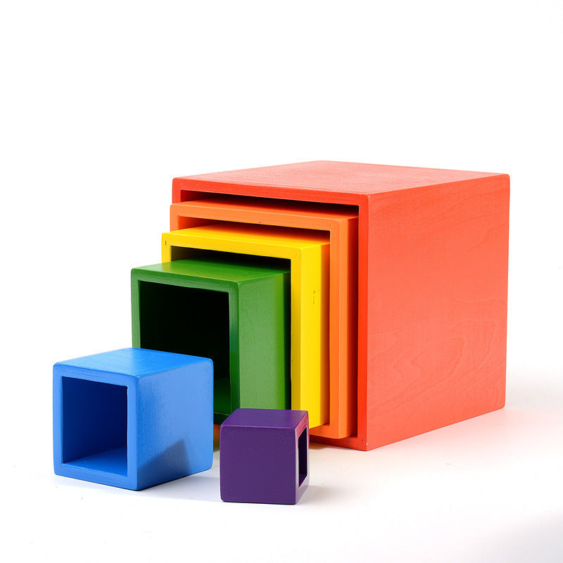Jigsaw Puzzle Large 12-piece Arch Bridge Rainbow Building Blocks Early Childhood Education Toys - Cindi Book