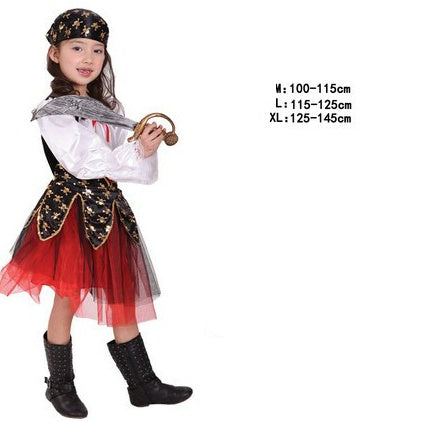 Halloween children's pirate costume - Cindi Book
