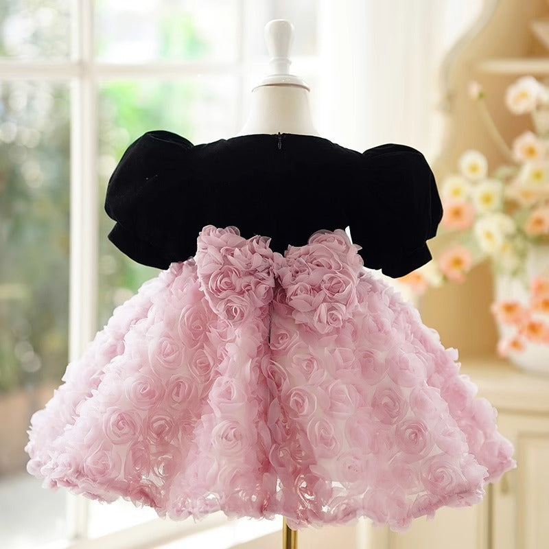 Girls French Sweet Umbrella Princess Dress Girls - Cindi Book