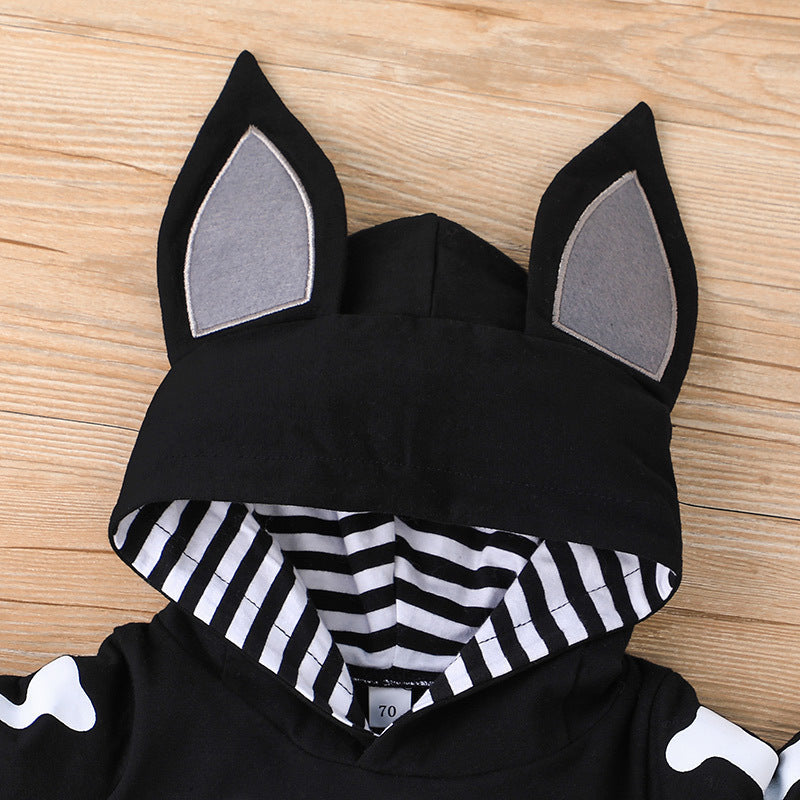 Halloween Bat One-piece Baby Baby Rompers Suit - Cindi Book