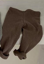 Baby Cotton Pit Strip Stretch Leggings Go Out And Leisure All-match - Cindi Book