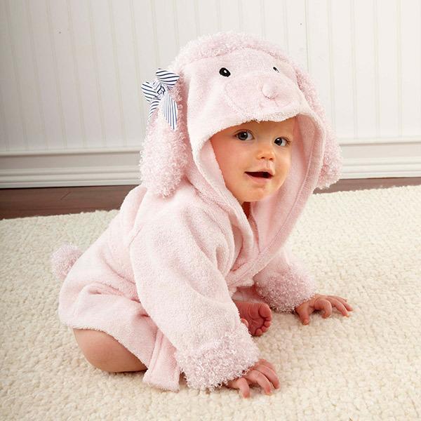 Cartoon Cute Animal Modeling Baby Bath Towels Baby Bathrobes Cotton Children's Bathrobes Baby Hooded - Cindi Book