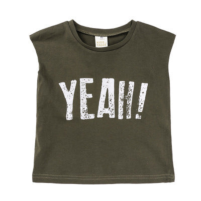 Children's sleeveless t-shirt - Cindi Book