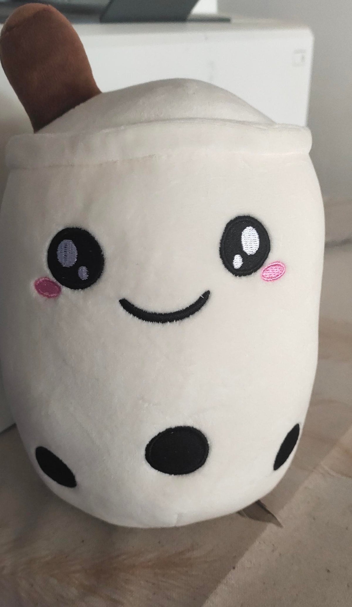 Cute Fruit Drink Plush Stuffed Soft Strawberry Milk Tea Plush Boba Tea Cup Toy Bubble Tea Pillow Cushion Kids Gift - Cindi Book