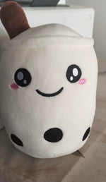 Cute Fruit Drink Plush Stuffed Soft Strawberry Milk Tea Plush Boba Tea Cup Toy Bubble Tea Pillow Cushion Kids Gift - Cindi Book