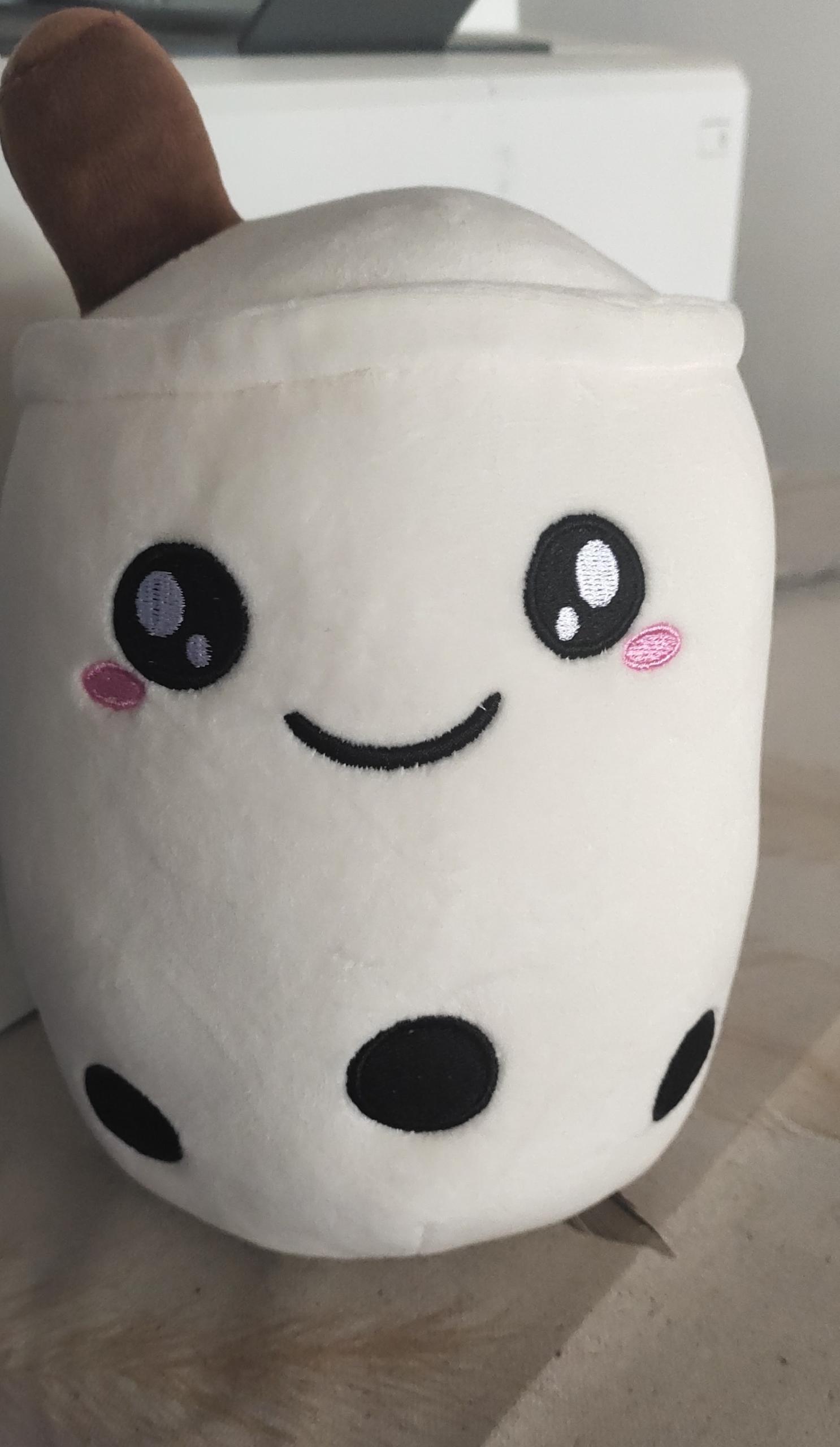 Cute Fruit Drink Plush Stuffed Soft Strawberry Milk Tea Plush Boba Tea Cup Toy Bubble Tea Pillow Cushion Kids Gift - Cindi Book