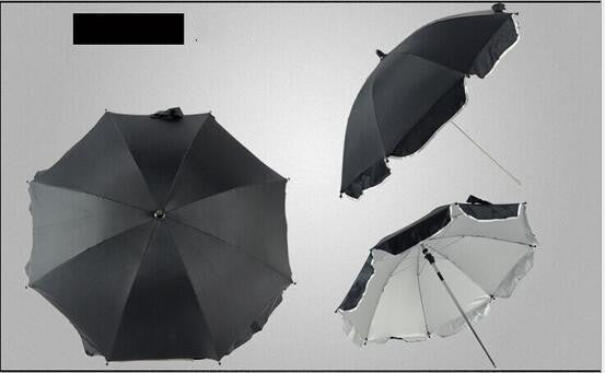 360 Degrees Pram Umbrellas Cart Accessories Adjustable Stroller Umbrella - Cindi Book