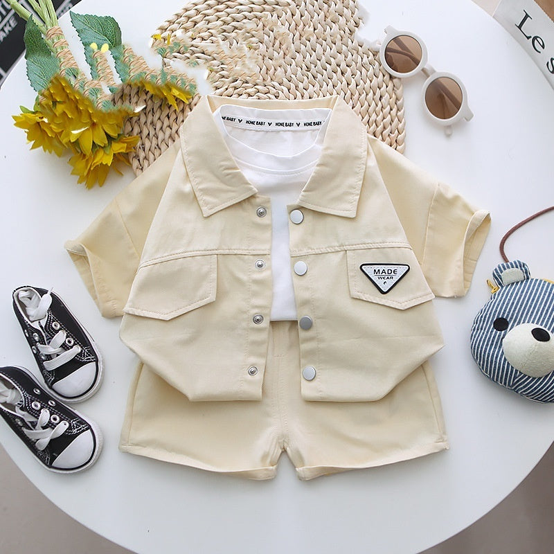 Handsome Shirt Two-piece Suit Fashion - Cindi Book