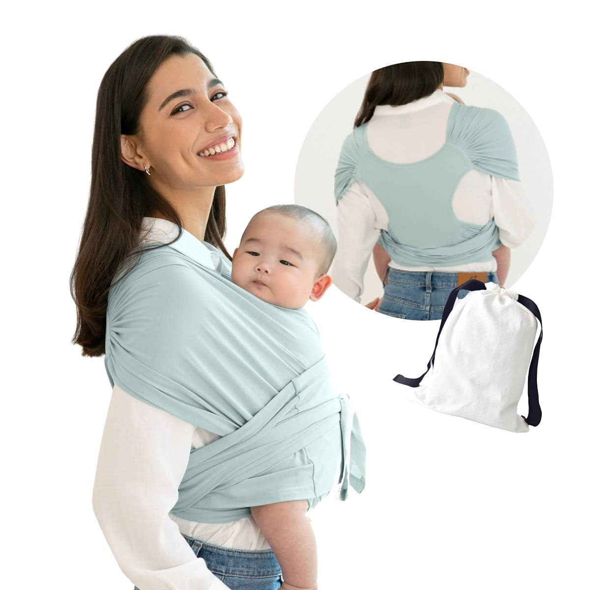 Summer Cotton Cross Simple  Baby Carrier - Cindi Book