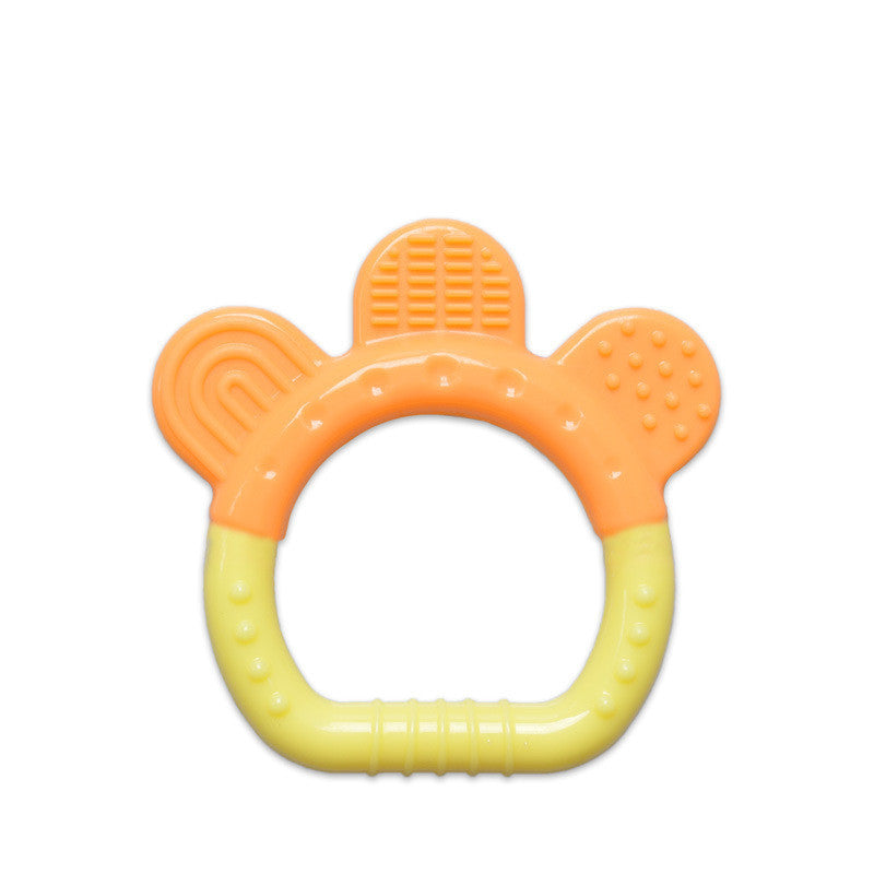 Toddlers Infants Baby Teething Toy Soft Silicone Fruit Teether Holder - Cindi Book