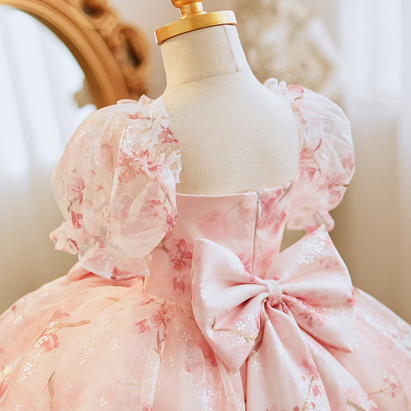 Bride Fellow Kids Wedding Birthday Party Sweet Evening Dress - Cindi Book