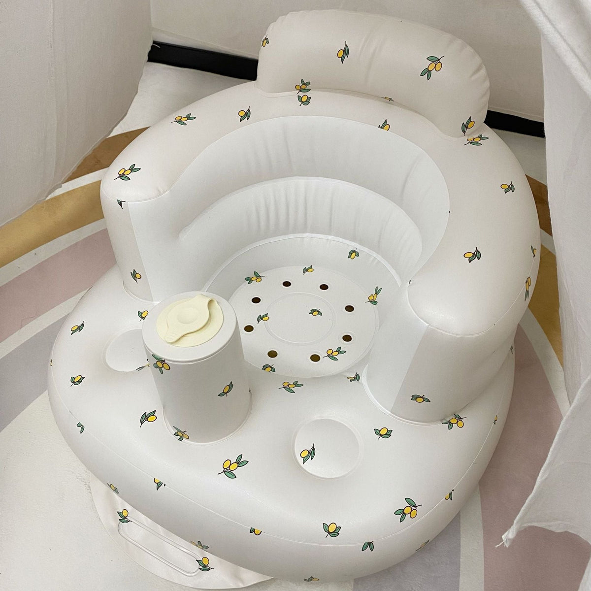 Tiger Head Inflatable Baby Sofa - Cindi Book