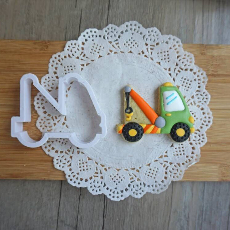Various Plastic Cake Decorations For Excavator Waterwheel - Cindi Book