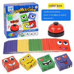 Face Changing Rubik's Cube Educational Toy Expression Building Blocks - Cindi Book