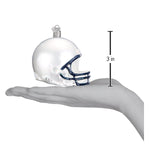 Old World Christmas Penn State Helmet Ornament - hand-blown glass Christmas tree ornament (view 4)