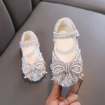 Bow Baby Princess Children's Single-layer Shoes - Cindi Book