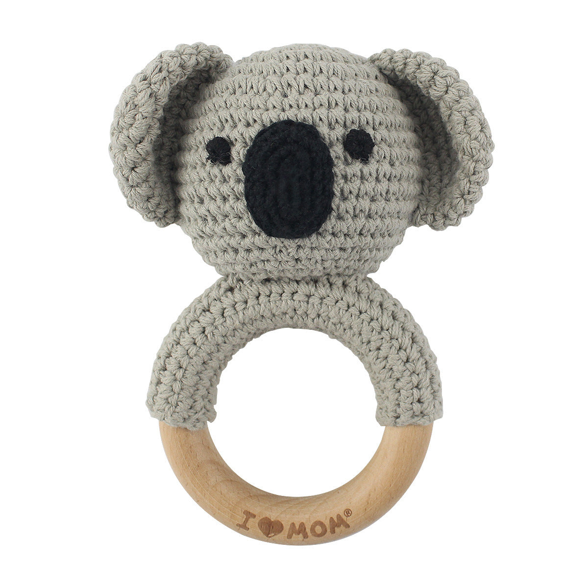 Baby Rattle Hand Woven Cartoon Animal Bracelet Newborn Soothing Doll - Cindi Book