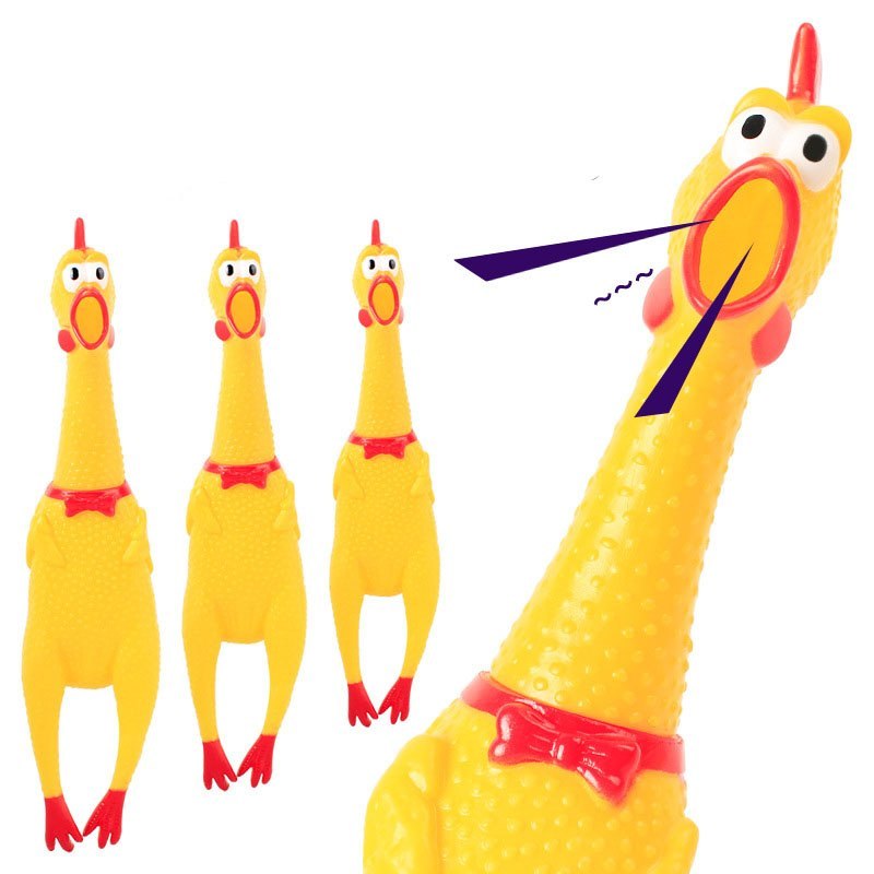Screaming Chicken Pet Toy Venting Screaming Creative Prank - Cindi Book