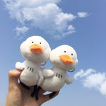 Little white duck plush pendant - Cindi Book