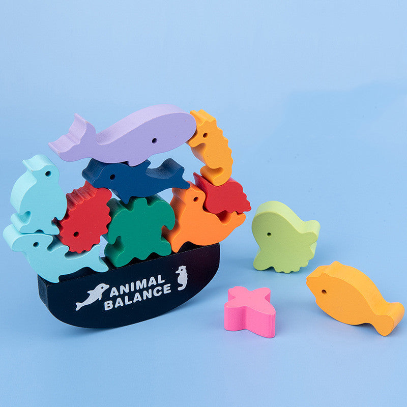 Animal balance building blocks - Cindi Book
