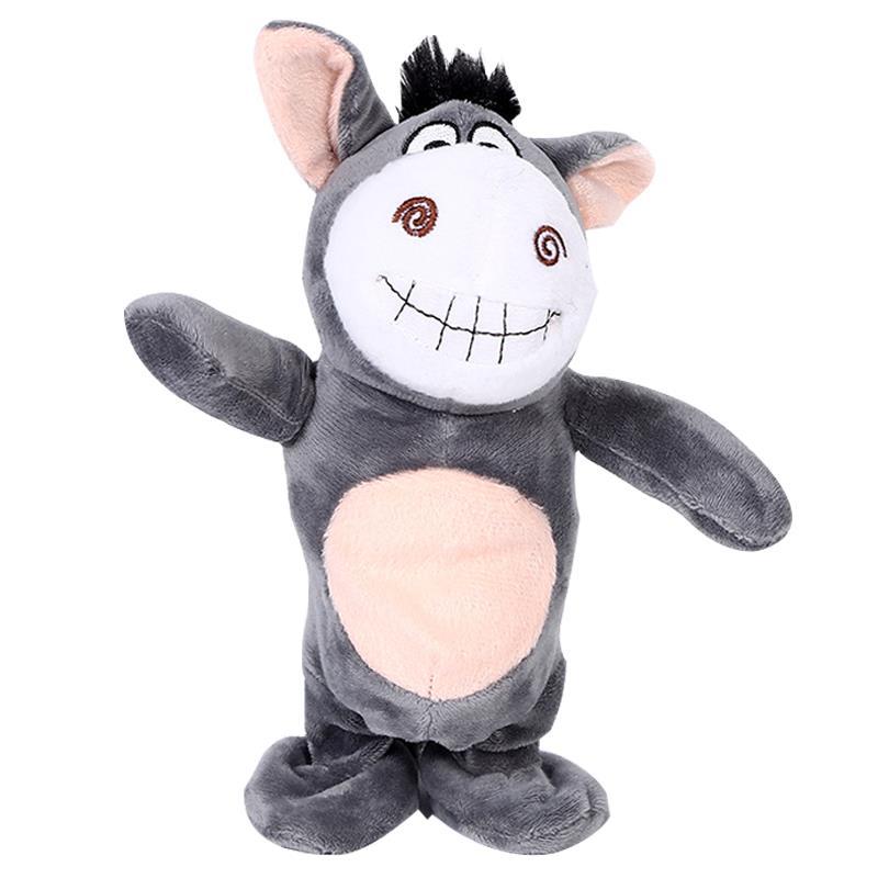 Electronic Robot Donkey Remote Control Kids Plush Toy Speak /walk/sing - Cindi Book