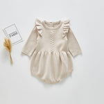 Long-sleeved romper for newborn baby - Cindi Book