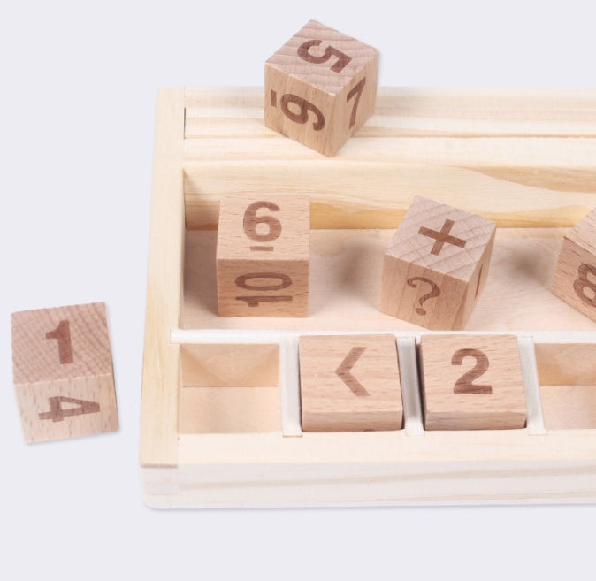 Children's arithmetic building block toys - Cindi Book