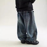 Winter Boys' New Fleece-lined Warm And Loose Jeans - Cindi Book