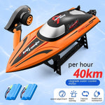 Remote-control Ship Toy Endurance Electric High-speed Speedboat Model - Cindi Book