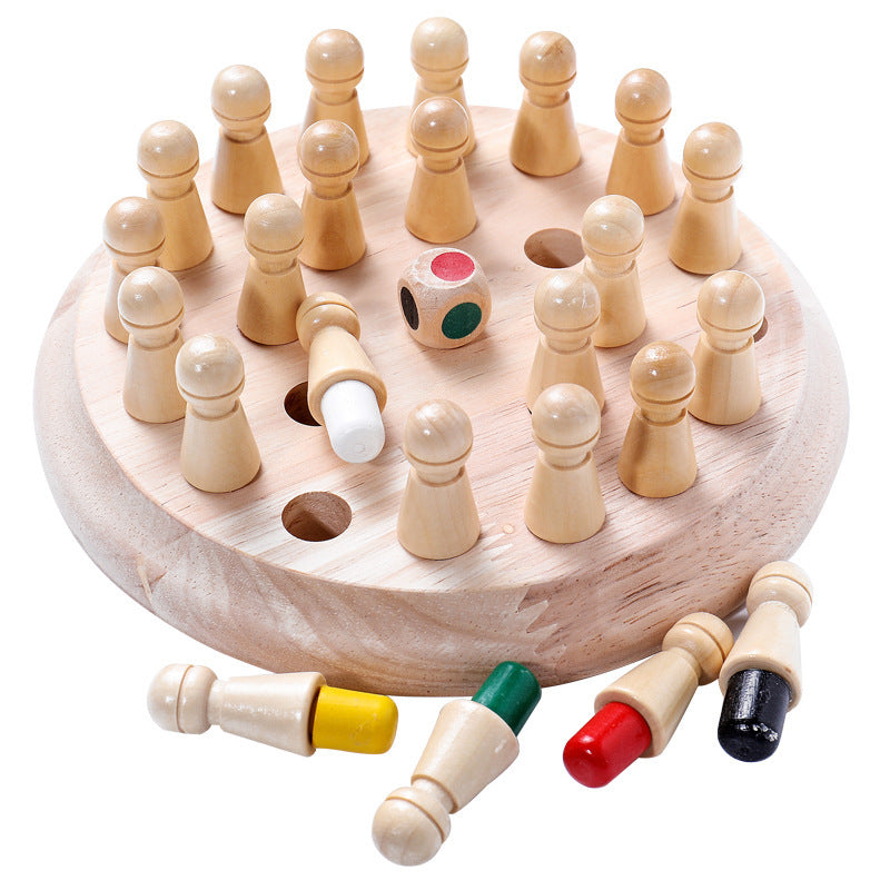 Children's Wooden Educational Toys Memory Chess Kids Early Education Toys