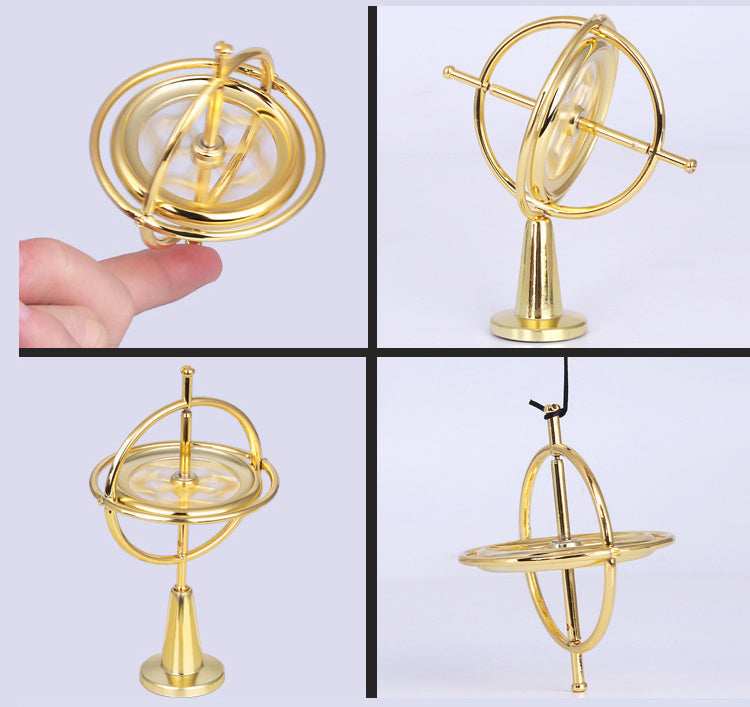 Self balanced gyroscope anti gravity decompression educational toy finger gyroscope childrens best gift - Cindi Book