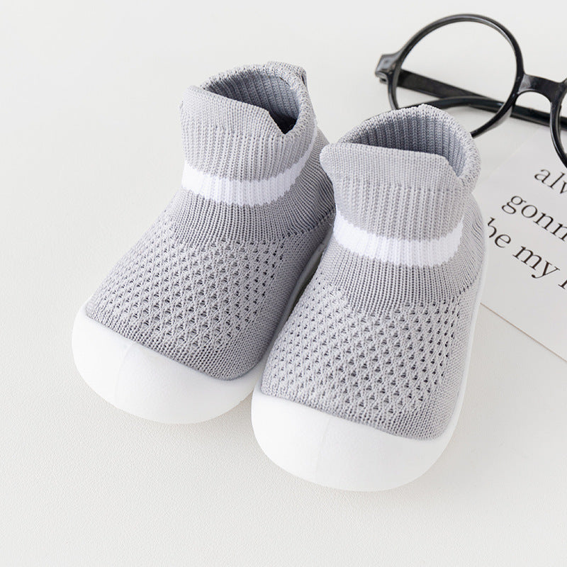 Soft Bottom Non-slip Can't Kick Off Baby Shoes - Cindi Book