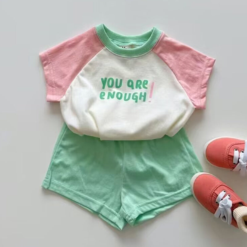 Fashion Personality Shorts Girls Suit - Cindi Book