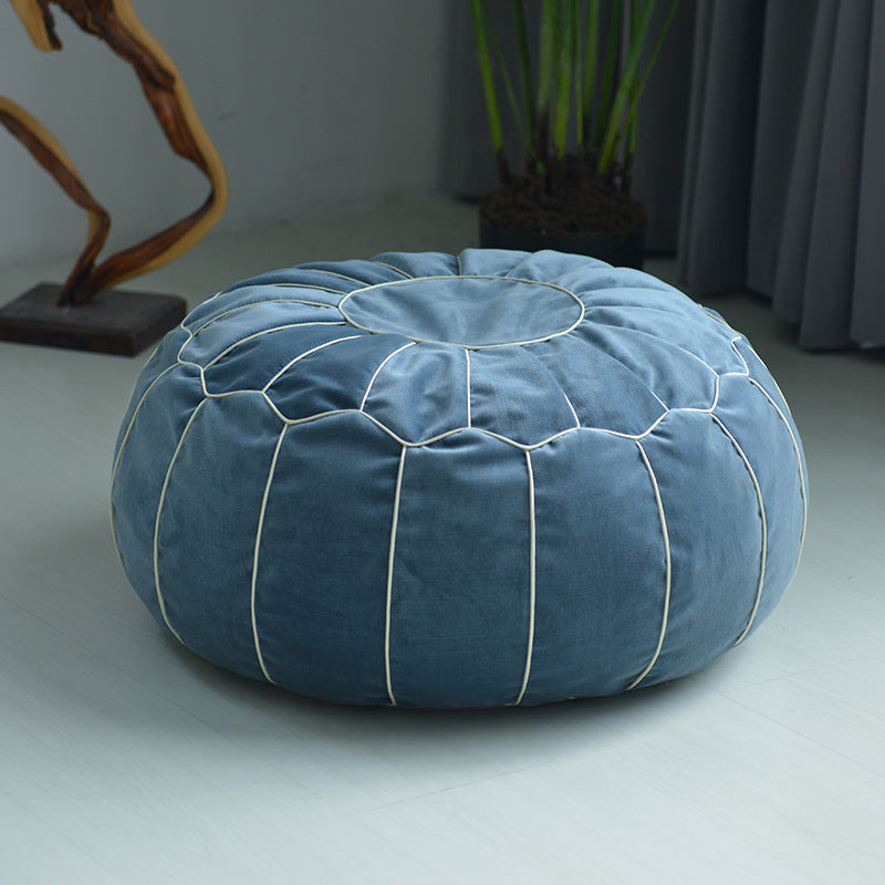 Candy Color Velvet Cute Puff Beanie Sofa - Cindi Book